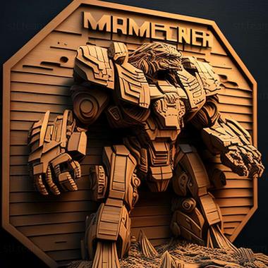 3D model MechWarrior 5 Mercenaries game (STL)